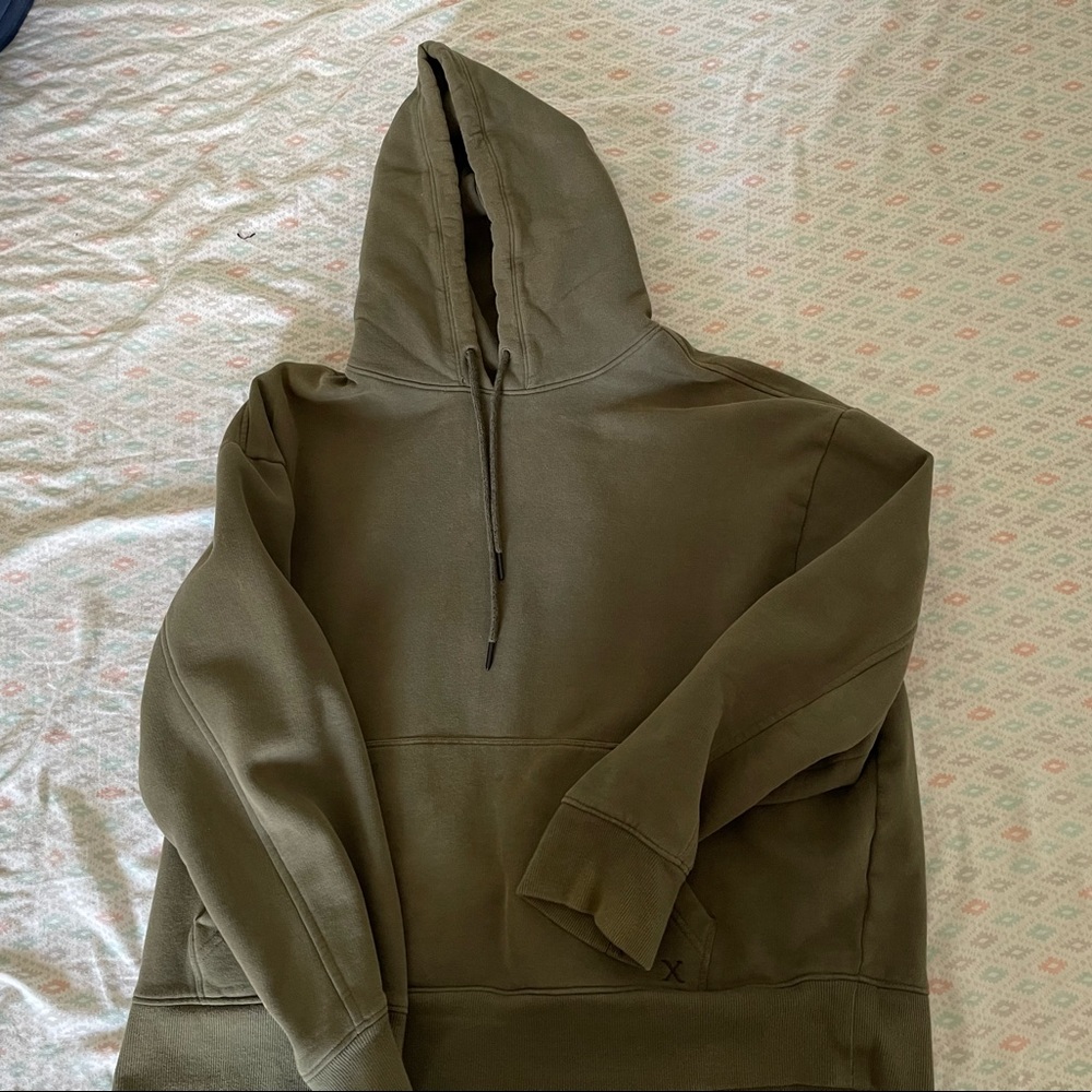 Olive green men sweater